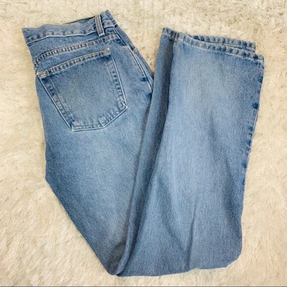 Old Navy Light Wash Straight Leg Jeans 8 Regular - Picture 1 of 8